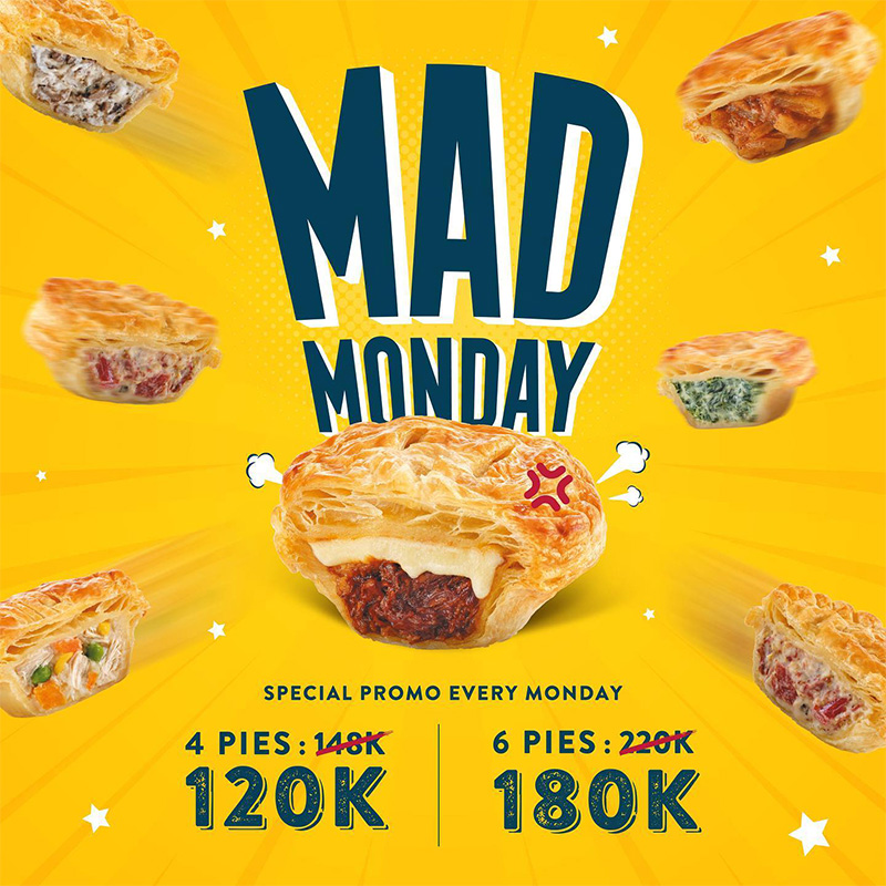 Wicked Pies Mad Monday